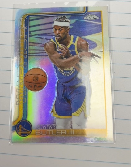 2025-26 Topps Chrome #209 Jimmy Butler III — front