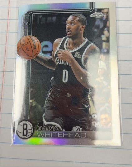 2025 Topps Chrome #91 Dario Whitehead — front