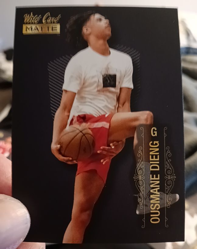 2022-23 Wild Card Matte Draft #MB-57 Ousmane Dieng — front