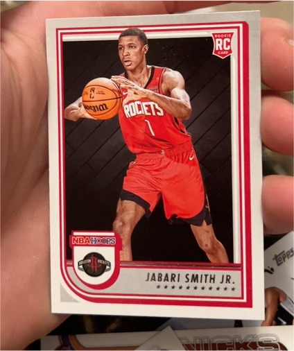 2022-23 Panini NBA Hoops #233 Jabari Smith Jr. — front