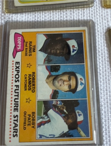 1981 Topps #479 Expos Future Stars Tim Raines, Roberto Ramos, Bobby Pate — front