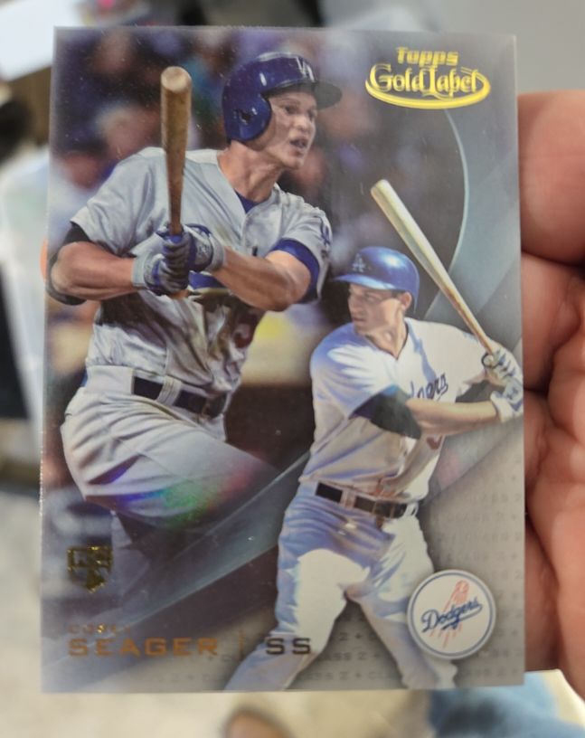 2016 Topps Gold Label #75 Corey Seager — front