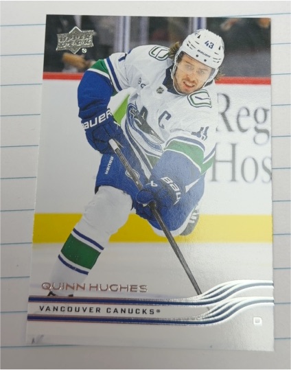 2025-26 Upper Deck Series 1 #177 Quinn Hughes — front