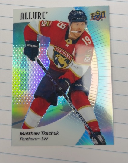 2023-24 Upper Deck Allure #76 Matthew Tkachuk — front