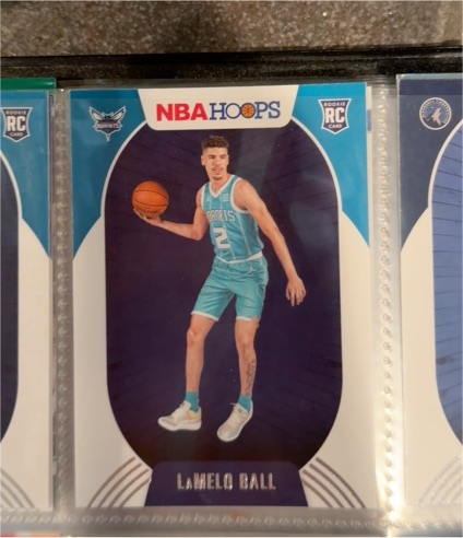 2020-21 Panini NBA Hoops #223 LaMelo Ball — front