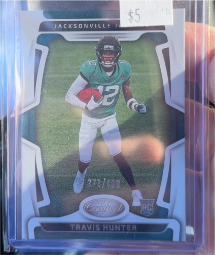 2025 Panini Certified #273 Travis Hunter — front