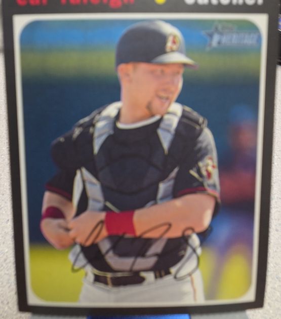 2020 Topps Heritage Minor League #90 Cal Raleigh — front