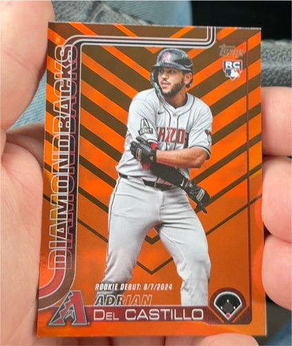 2025 Topps Update #US267 Adrian Del Castillo — front