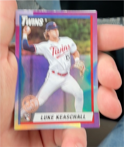 2025 Topps Update #U90-1 Luke Keaschall — front