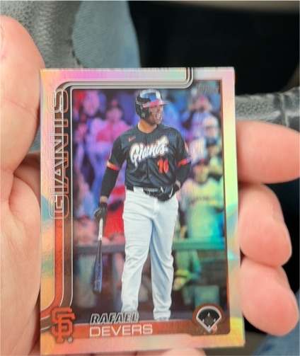 2025 Topps Update #US300 Rafael Devers — front