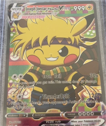 Joseph Joestar Pikachu VCOS #021/055 — front