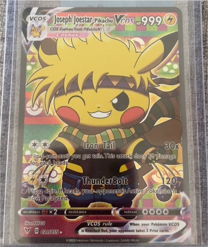 2023 VCOS #021 Joseph Joestar Pikachu — front
