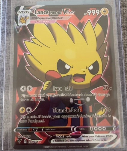 2023 VCOS #023 Lance Pikachu — front