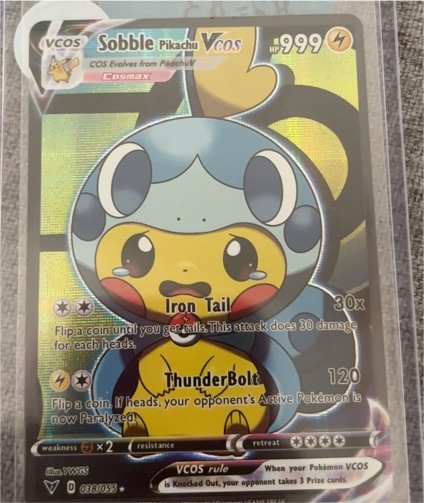 Sobble Pikachu VCOS #038 — front