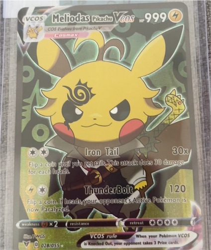 Meliodas Pikachu VCOS #028 — front