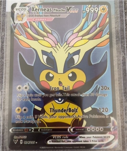 2023 VCOS #004 Xerneas Pikachu — front