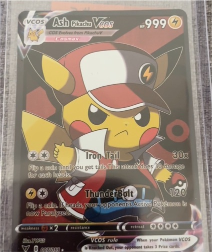 Ash Pikachu VCOS #007 — front
