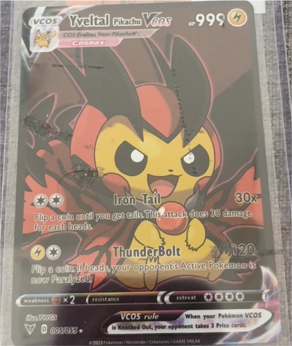 2023 Pokemon Custom #005 Yveltal Pikachu VCOS Cosplay — front