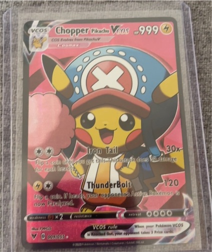 2023 Custom Fan Art #009 Chopper Pikachu VCOS — front