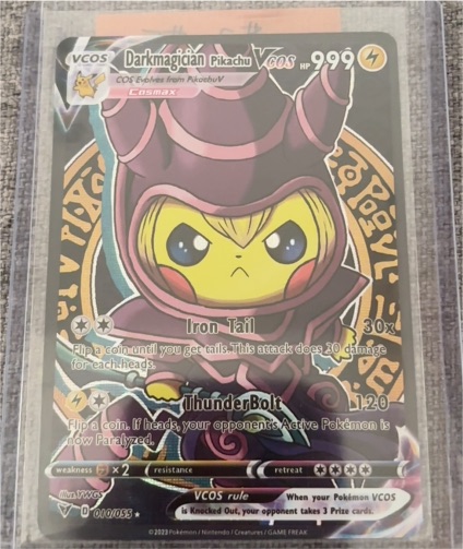 2023 Fan Made #010 Dark Magician Pikachu VCOS — front