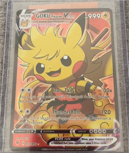 2023 VCOS #017 Goku Pikachu — front