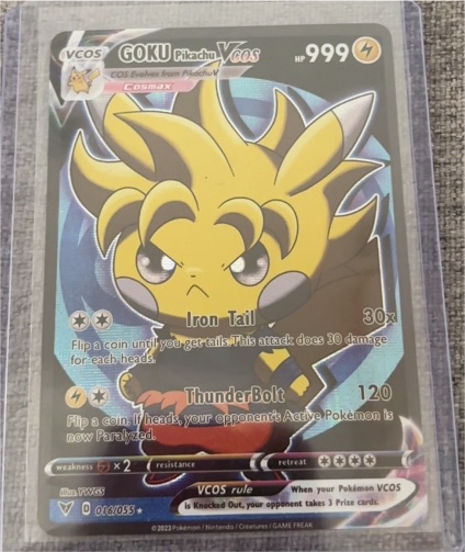 2023 VCOS #016 Goku Pikachu — front