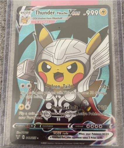 2023 VCOS #041 Thunder Pikachu — front
