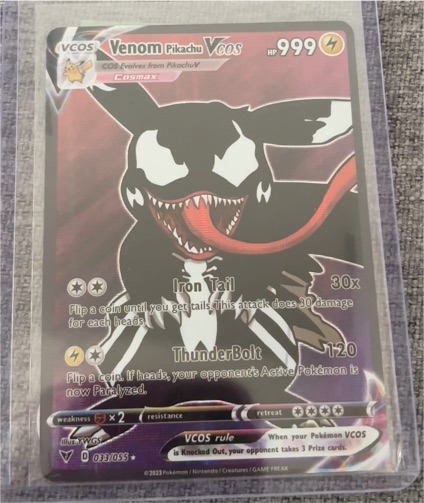 2023 Pokémon #033 Venom Pikachu VCOS — front