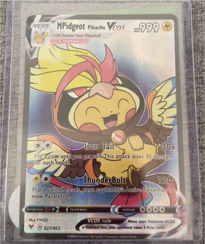 2023 VCOS #027 MPidgeot Pikachu — front