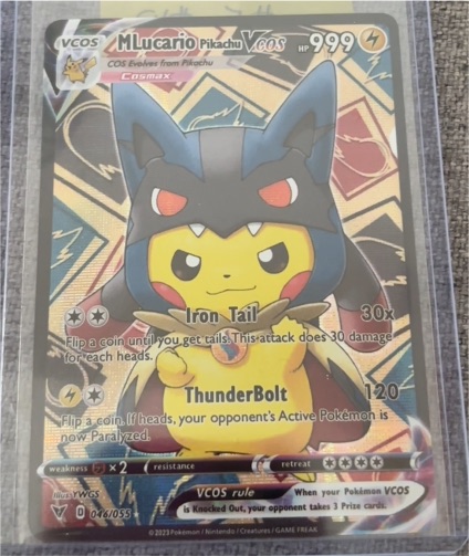2023 Pokémon #046 MLucario Pikachu VCOS Cosplay — front