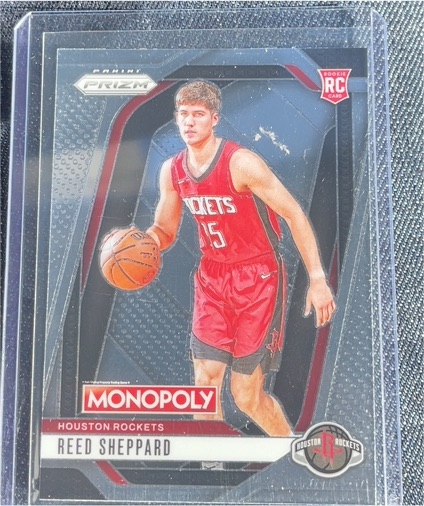 2024-25 Panini Prizm Monopoly #72 Reed Sheppard — front