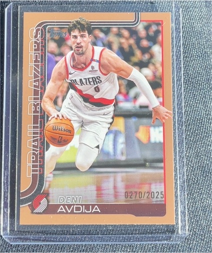 2025-26 Topps #125 Deni Avdija — front