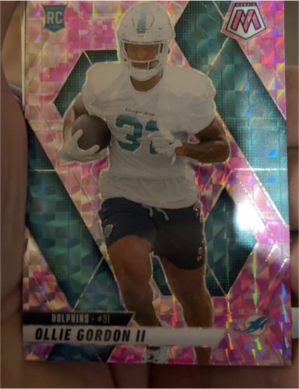 2025 Panini Mosaic #310 Ollie Gordon II — front