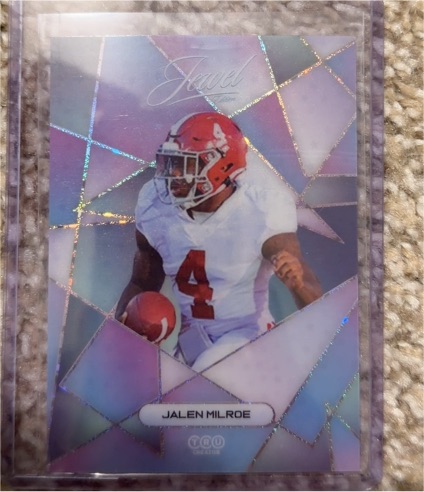 2024 Panini Jewel Sweat Jalen Milroe — front