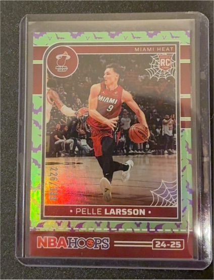2024-25 Panini Haunted Hoops #259 Pelle Larsson — front