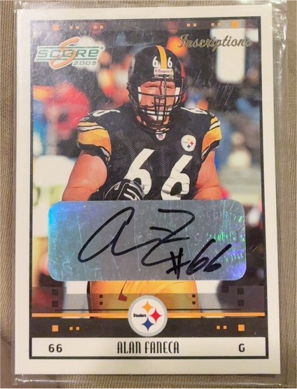 2005 Score #66 Alan Faneca — front
