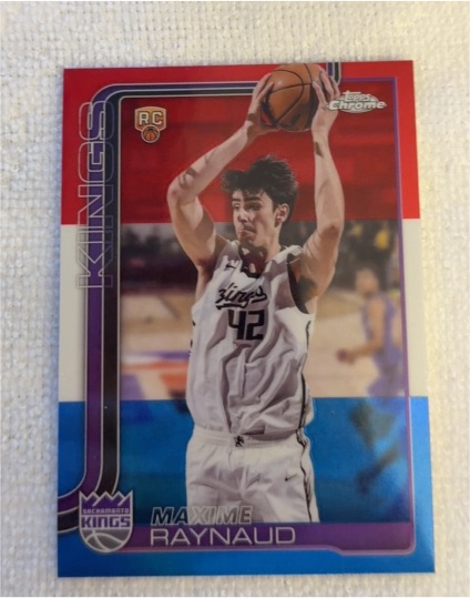 2025-26 Topps Chrome #293 Maxime Raynaud — front