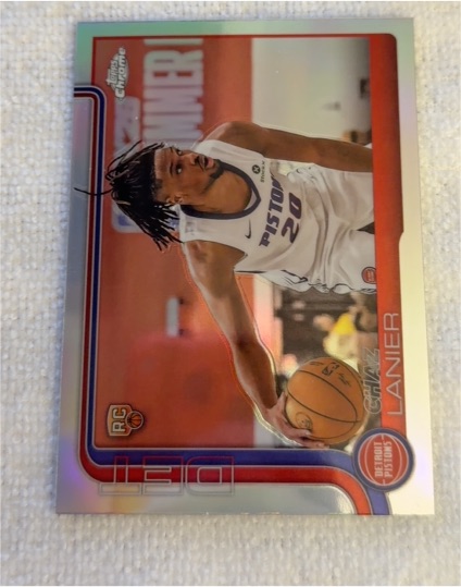 2025-26 Topps Chrome #288 Chaz Lanier — front