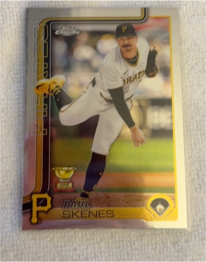 2025 Topps Chrome #300 Paul Skenes — front