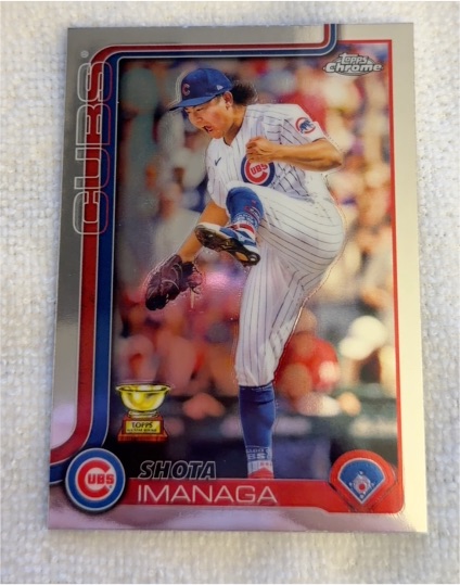 2025 Topps Chrome #149 Shota Imanaga — front
