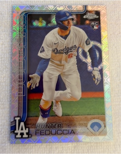 2025 Topps Chrome #288 Hunter Feduccia — front