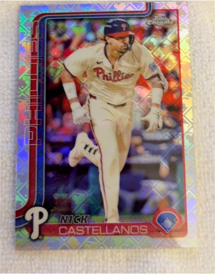 2025 Topps Chrome #226 Nick Castellanos — front