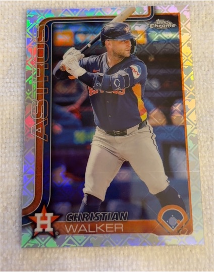 2025 Topps Chrome #279 Christian Walker — front