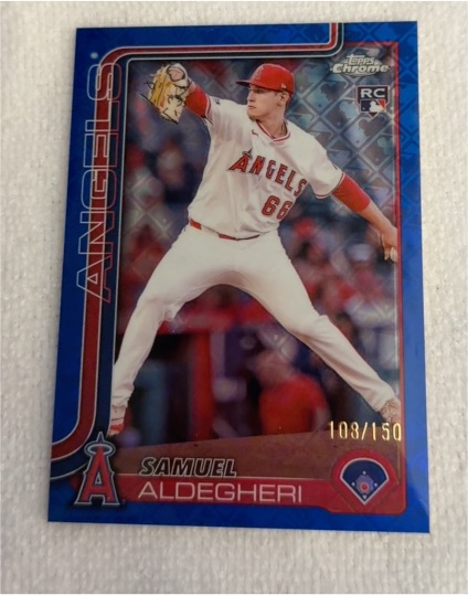 2025 Topps Chrome #59 Samuel Aldegheri — front