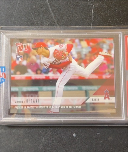 2018 Topps Now #234J Shohei Ohtani — front