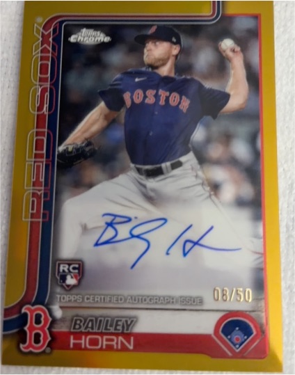 2025 Topps Chrome #RA-BHO Bailey Horn — front