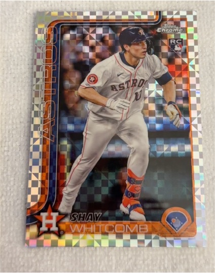 2025 Topps Chrome #251 Shay Whitcomb — front