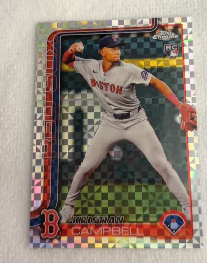 2025 Topps Chrome #171 Kristian Campbell — front