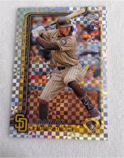 2025 Topps Chrome #106 Brandon Lockridge — front