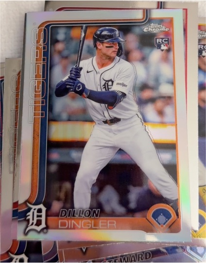 2025 Topps Chrome #274 Dillon Dingler — front